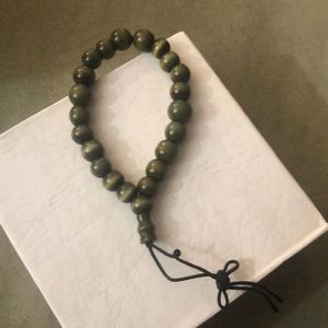 Natural stone bracelet. Adjustable